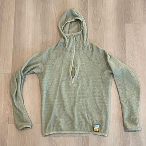 Senchi Designs A90 Half-Zip Hoodie - Mint/XS